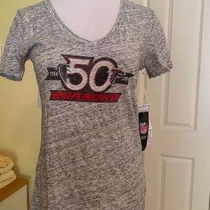 50th NFL season Falcon's size medium 47 brand